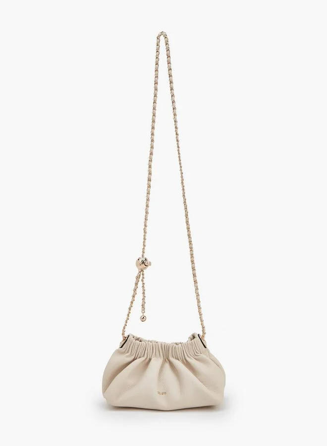 Celeste Drawstring Crossbody Bag With Adjustable Strap